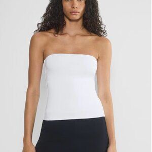 Aritzia Contour White Tube Top